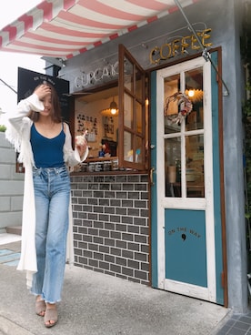 「muse muse（ミューズミューズ）のアイテム」を使った、MASAEさん（レディース・168cm）の夏コーディネート