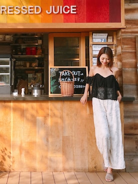 MASAEさん（レディース・168cm）の夏コーディネート