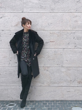 MASAEさん(レディース・168cm)の冬コーディネート