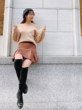 MASAEさん（レディース・168cm）の冬コーディネート