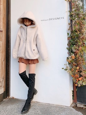 MASAEさん（レディース・168cm）の冬コーディネート