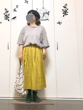 hanaさん（レディース・154cm）の春コーディネート