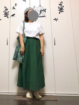 hanaさん（レディース・154cm）の夏コーディネート