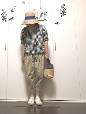 hanaさん(レディース・154cm)の夏コーディネート