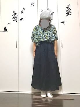 hanaさん（レディース・154cm）の夏コーディネート