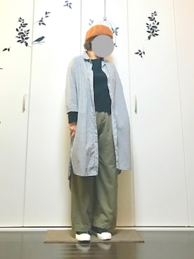 「アイテム（ワンピース/ドレス）」を使った、hanaさん（レディース・154cm・50代）の秋コーディネート