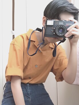 カメラ カメラグッズを使ったメンズ人気ファッションコーディネート 身長 141cm 150cm Wear