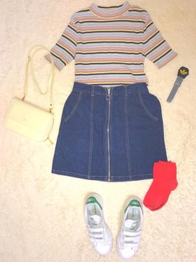 ⭐️なっぴ⭐️さん（レディース・157cm）の春コーディネート