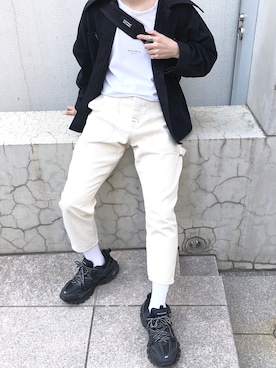 「CHRISTIAN DADA（クリスチャンダダ）のアイテム（その他アウター）」を使った、YUTAROさん（メンズ・176cm）の春コーディネート