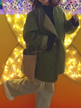 「CEDAR CREST（セダークレスト ）のアイテム」を使った、kikiさん（レディース・160cm）の冬コーディネート