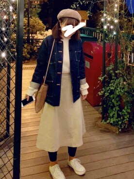 「CEDAR CREST（セダークレスト ）のアイテム」を使った、kikiさん（レディース・160cm）の冬コーディネート