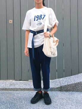 顏さんのコーディネート