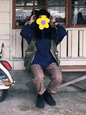 顏さんのコーディネート