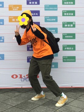 顏さんのコーディネート