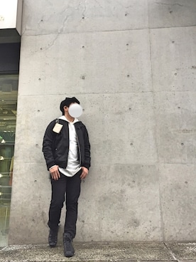 Ren Saitoさん（メンズ・168cm）の冬コーディネート
