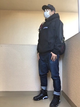 「エアジョーダン」｜「アイテム（財布/小物）」を使った、Ren Saitoさん（メンズ・168cm）の春コーディネート