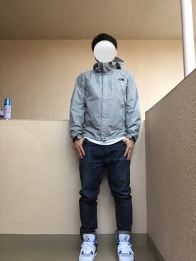 「エアジョーダン」｜「アイテム（マウンテンパーカー）」を使った、Ren Saitoさん（メンズ・168cm）の春コーディネート