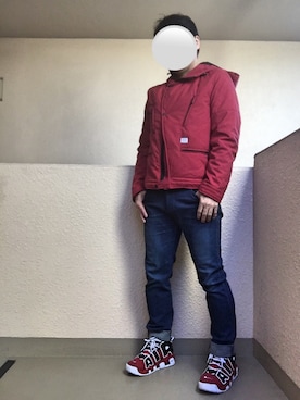 「QUENCHLOUD（クエンチラウド）のアイテム（ジャケット/アウター）」を使った、Ren Saitoさん（メンズ・168cm）の冬コーディネート