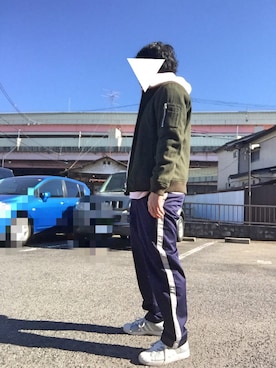 Ren Saitoさん（メンズ・168cm）の冬コーディネート