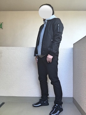 Ren Saitoさん（メンズ・168cm）の冬コーディネート