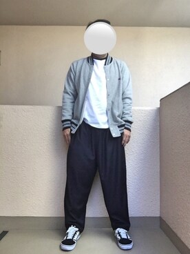 「SHIPS JET BLUE（シップスジェットブルー）のアイテム（チノパンツ）」を使った、Ren Saitoさん（メンズ・168cm）の春コーディネート