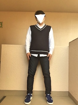 Ren Saitoさん（メンズ・168cm）の春コーディネート