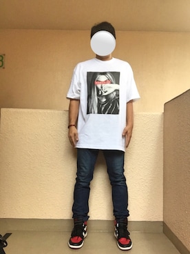 「DOUBLE HARD（ダブルハード）のアイテム」を使った、Ren Saitoさん（メンズ・168cm）の夏コーディネート