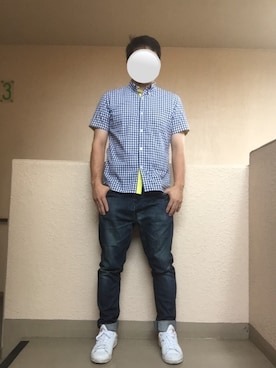 「スタンスミス」｜Ren Saitoさん（メンズ・168cm）の秋コーディネート