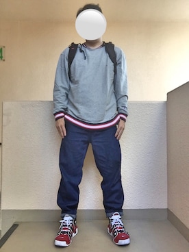 「SHIPS JET BLUE（シップスジェットブルー）のアイテム（デニムパンツ）」を使った、Ren Saitoさん（メンズ・168cm）の秋コーディネート