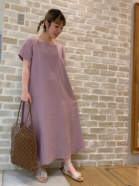 かわの くみこさん（レディース・154cm）の夏コーディネート