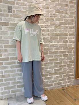 かわの くみこさん（レディース・154cm）の夏コーディネート