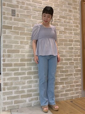 かわの くみこさん(レディース・154cm)の夏コーディネート