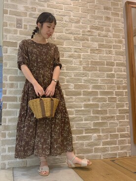 かわの くみこさん（レディース・154cm）の夏コーディネート