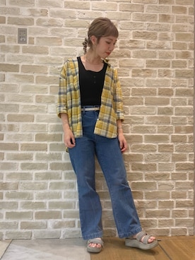 かわの くみこさん（レディース・154cm）の夏コーディネート