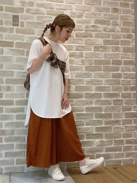 かわの くみこさん（レディース・154cm）の夏コーディネート