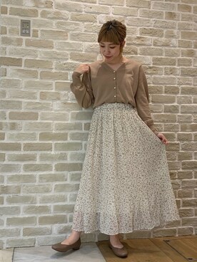 かわの くみこさん(レディース・154cm)の秋コーディネート