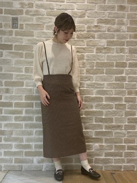 かわの くみこさん(レディース・154cm)の秋コーディネート