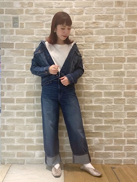 かわの くみこさん（レディース・154cm）の冬コーディネート