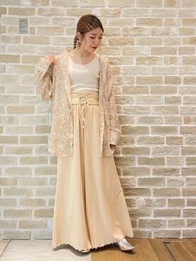 かわの くみこさんのコーディネート