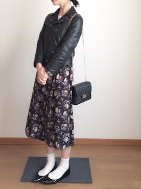 「プチプラミックス」｜Ris.さん（レディース・155cm）の春コーディネート