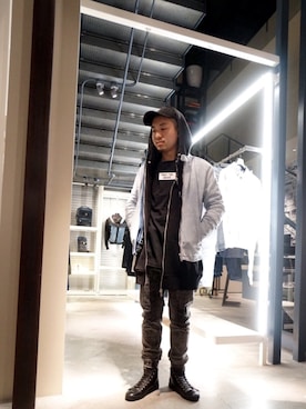 DIESEL KOHEYさん(メンズ・172cm)の冬コーディネート