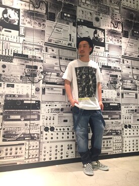 「DIESEL（ディーゼル）のアイテム（つなぎ/オールインワン）」を使った、DIESEL KOHEYさん（メンズ・172cm）の春コーディネート