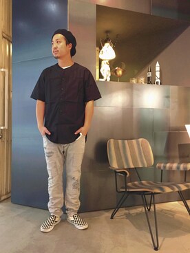 DIESEL KOHEYさん（メンズ・172cm）の夏コーディネート