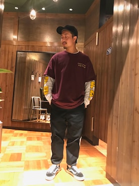 DIESEL KOHEYさん（メンズ・172cm）の秋コーディネート