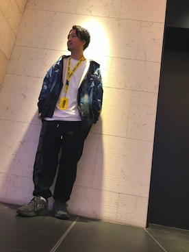 「ディーゼル」｜「アイテム（その他アウター）」を使った、DIESEL KOHEYさん（メンズ・172cm）の夏コーディネート