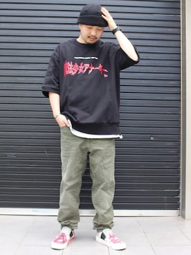 「juninagawa」｜DIESEL KOHEYさん（メンズ・172cm）の秋コーディネート
