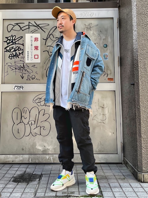 Diesel 福岡diesel Koheyさんのtシャツ カットソーを使ったコーディネート Zozotown