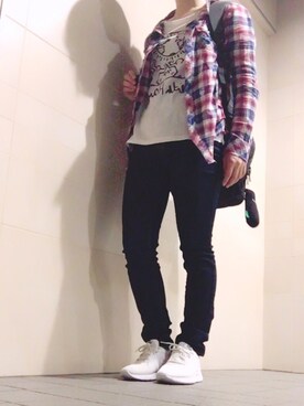 「GILFY（ギルフィー）のアイテム」を使った、りさん（レディース・156cm）の夏コーディネート