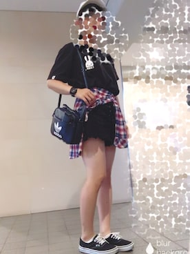 「GILFY（ギルフィー）のアイテム」を使った、りさん（レディース・156cm）の夏コーディネート