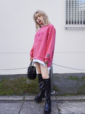 FIG&VIPER_hayamiさん（レディース・155cm）の冬コーディネート